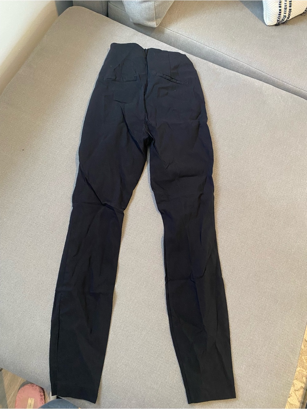 ASOS Black Ankle Crop Trousers - Women's Slim Fit - Picture 3 of 4